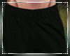 black shorts