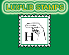 Sign Language H Stamp