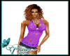 Dark Orchid  Lace Tank