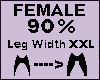 Leg Thigh Scaler 90% XXL