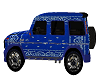 Blue Bandana Jeep