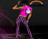 PINK GAY LEGGINGS e