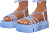 Boho Blue Sandals