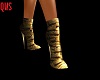Gold Patch Boots