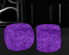 Purple Fur Kissin Cubes