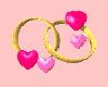 Love Rings w/hearts