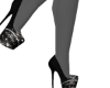 *CH@NEL Black Heels