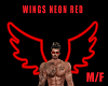 Wings Neon Red *M/F