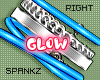 !!S Glow Braces Blue R