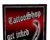 TG* Tattoo Shop Sign
