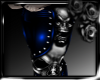 GOTHIC SKULL ROCKER BLUE