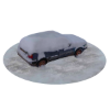 Abandoned Snow Car.