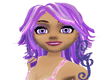 Angel purple hair
