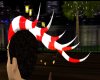 CandyCane Dragon Horns