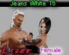 jeans White Sexy T5
