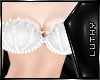 |L| Spiked Bra White
