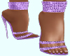 purple shimmer shoes