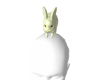 Yellow Bunny Head Pet