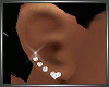 SL Heart Stud Earrings 
