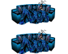 Blue fantasy Couch