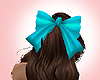 Big Teal Bow