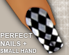 Checkerboard Nails