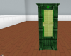Green wood N Glass Case