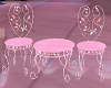 Pink Table n Chairs