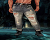 Pantalon vaquero roto