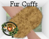 Gold Fur Cuffs