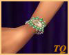~TQ~native green bracele