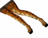 Tiger skin boots