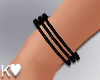 !K♥ Hairbands Black
