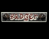 Nameplate Badger