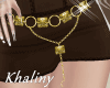 ♥- Gold belt/cinto