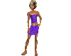 (DL) Purple corset S/S