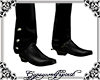 blk boots with spurs