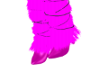 Pink fur winter boots