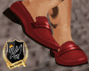 K♛- Loafers Red
