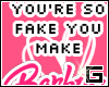 Fake Barbie (D) Sticker