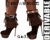[Gi]BROWN BOOTS ELY DER