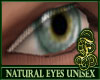 Natural Blue-Green Eyes
