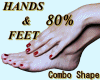 ReShape Hands Feet 80%