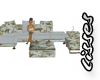 [CCBlue Bird Toile Couch
