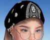 N. Hair w/ Black Bandana