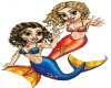 Friend Mermaid sticker