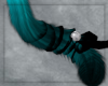 Cat Tail Teal Black