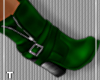 Green Ankle Boots