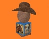 Cowboy hat radio w horse