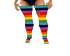 Per. Rainbow Thigh High